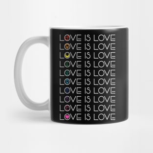 Love is Love x Sailormoon - Dark Mug